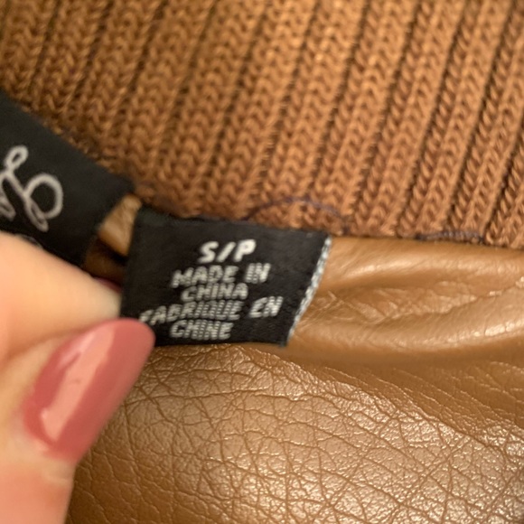 Faux Leather Jacket - Picture 4 of 5